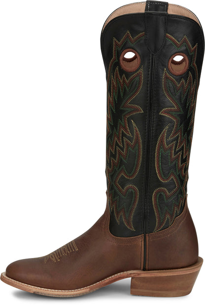 Tony Lama® Men's Rutledge Brown 15" Buckaroo Cowboy Boots