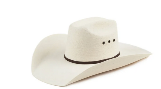 Atwood® Kaycee 4.5" Brim 7X Palm Leaf Straw Cowboy Hat