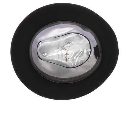 Scala® Uptown Fedora Black Wool Felt Hat