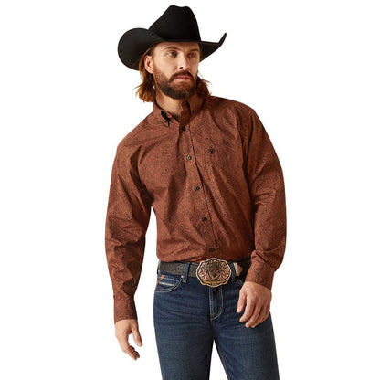 Ariat® Men's Nicky Classic Fit Long Sleeve Button Front Western Shirt