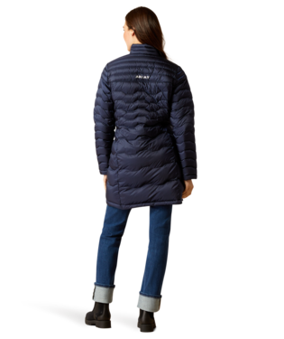 Ariat® Women's Navy Ideal Zip Front Genuine Down Coat