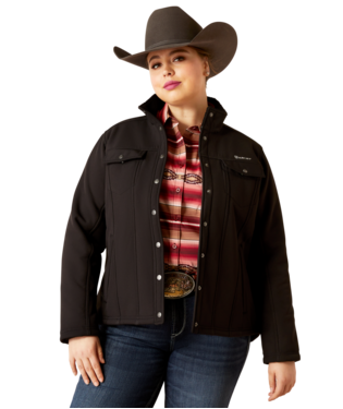 Ariat® Women's Berber Back Black Softshell Western Jacket