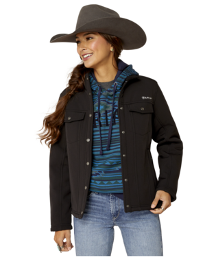 Ariat® Women's Berber Back Black Softshell Western Jacket