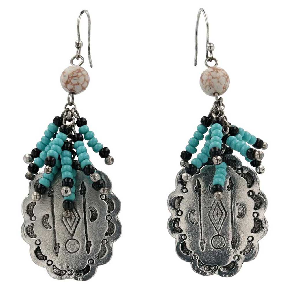 Montana Silversmiths® Southwest Medallions Attitude Earrings