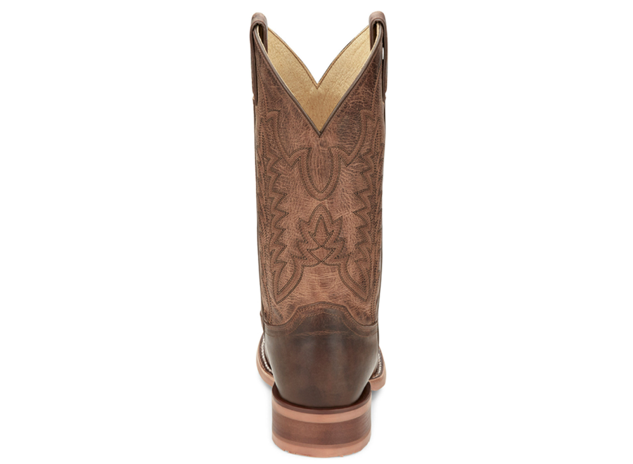 Justin® Men's Clanton Wide Round Toe Cowboy Boots