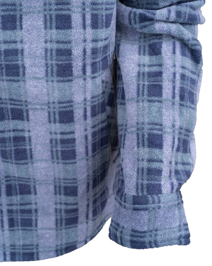 Outback® Men's Chad Blue Plaid Button Front Big Shirt