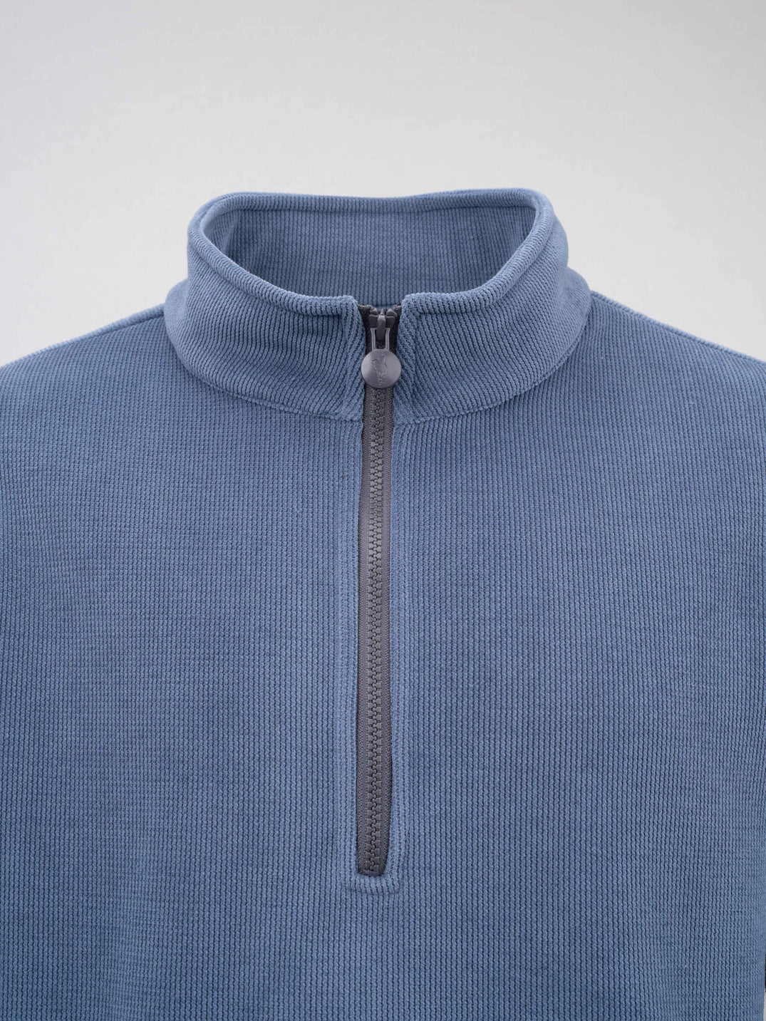 Outback® Men's Blue Atlas Berber Lined 1/4 Zip Pullover