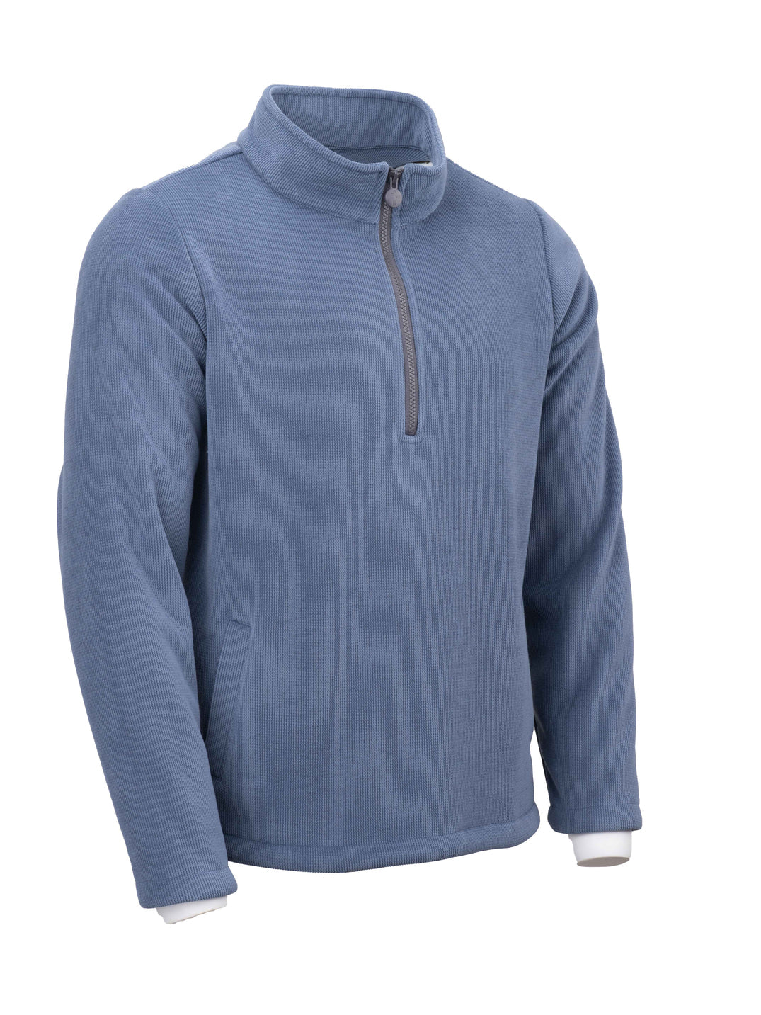 Outback® Men's Blue Atlas Berber Lined 1/4 Zip Pullover