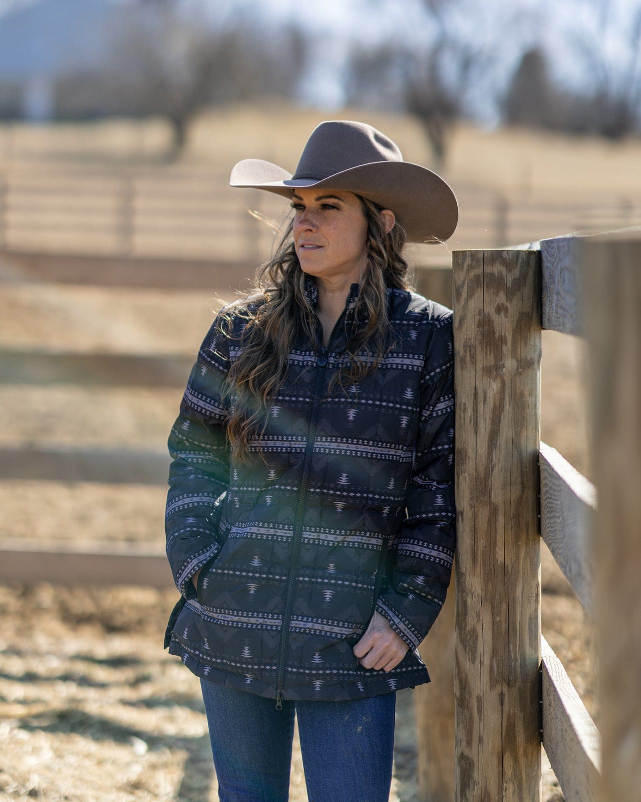 Outback® Women's Irma Aztec Print Insulated Jacket