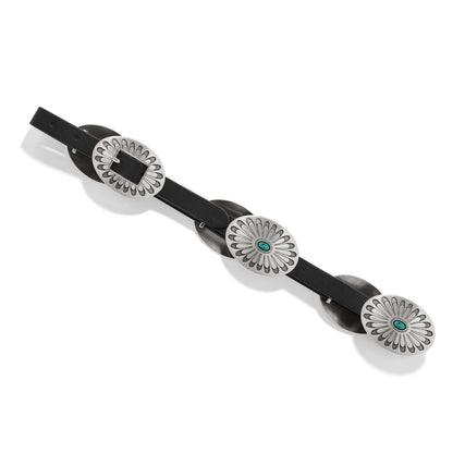 Brighton® Women's Black Blackbird Concho & Leather Belt