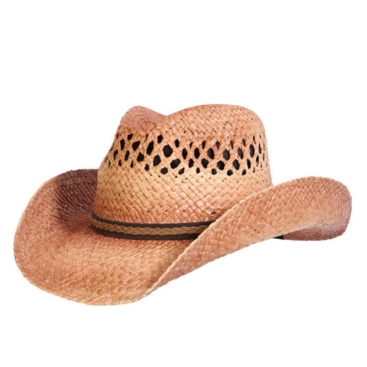 Conner® John Dear Western Raffia Straw Hat