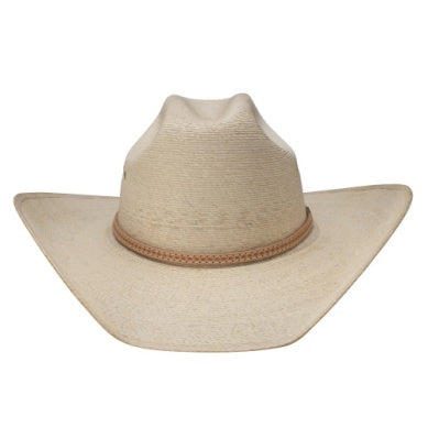 Resistol® George Strait Cattleman Natural Palm Leaf Straw Cowboy Hat