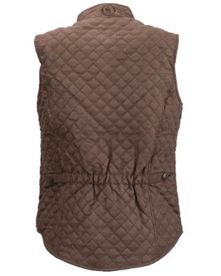 Outback® Women's Grand Prix Quilted Brown Vest