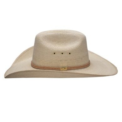 Resistol® George Strait Cattleman Natural Palm Leaf Straw Cowboy Hat