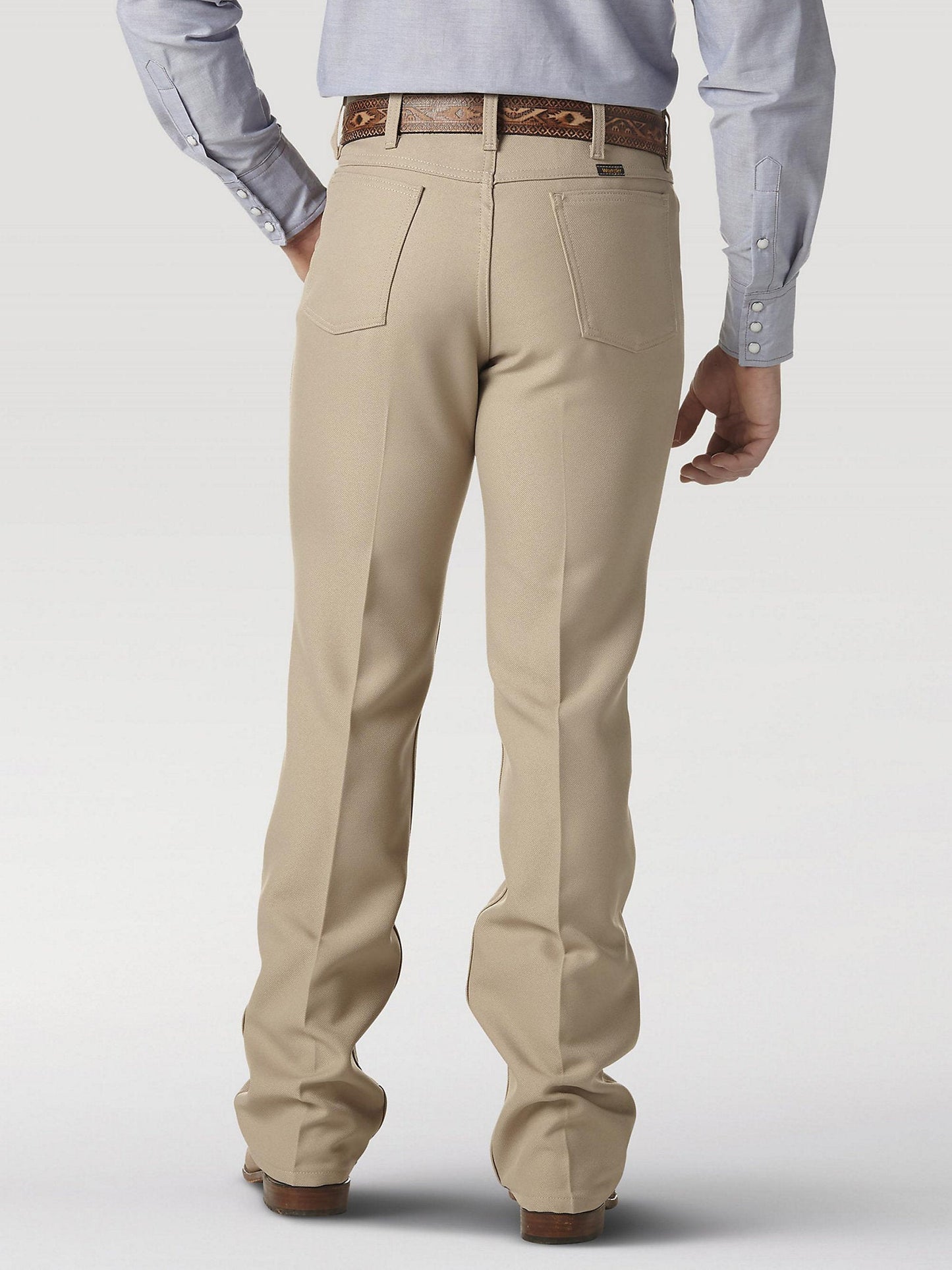 Wrangler® Men's Wrancher® Western Dress Pants - Solid Navy / Khaki