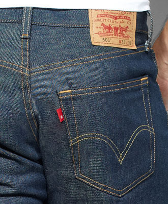 pistol positur Bølle Levi's® Men's 501 Original Shrink-To-Fit™ Denim Jeans - Rigid Indigo –  Solano's Boot & Western Wear