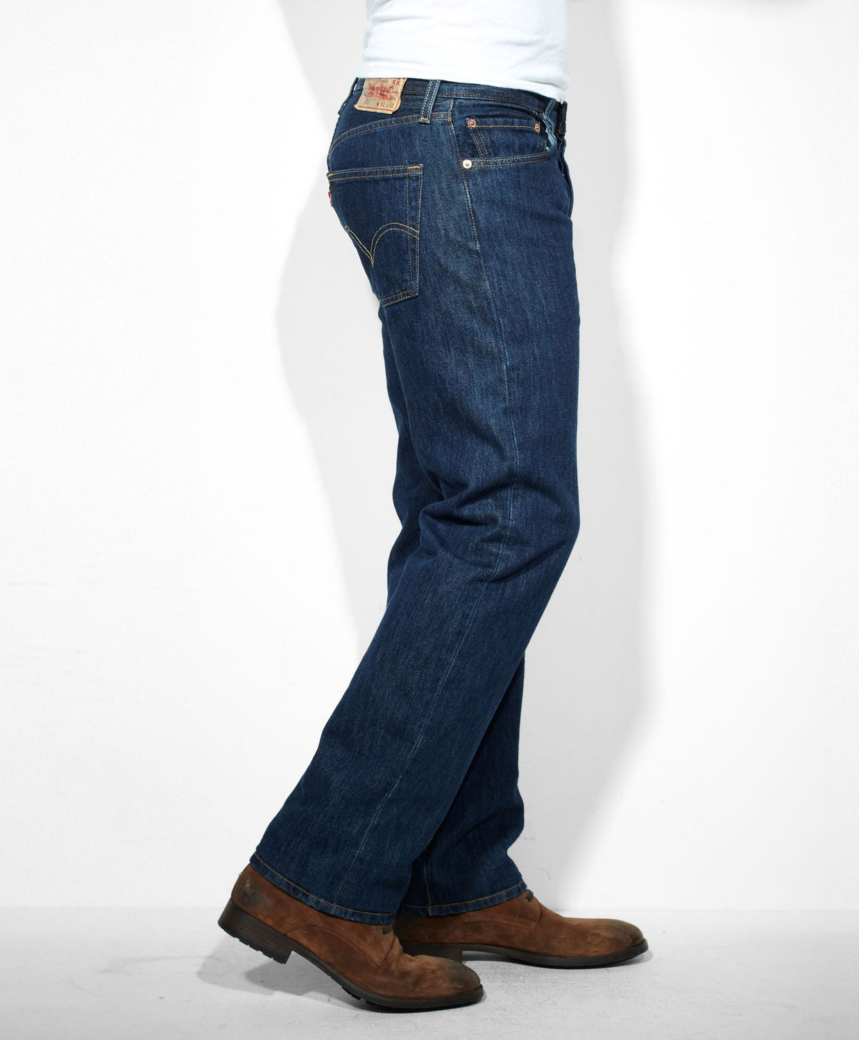 Levi's® Men's 501 Pre-Washed Denim Jeans - Indigo – Solano's Boot & Western  Wear