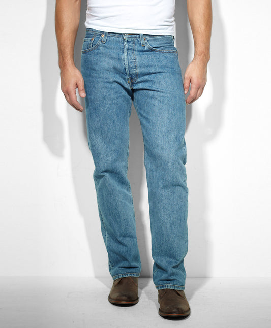 Levi's® Men's 501 Pre-Washed Denim Jeans - Medium Stone