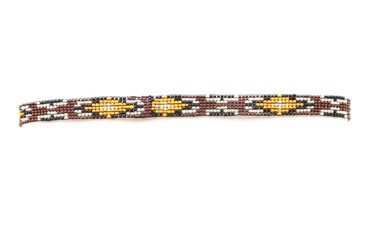 M&F Western® Aztec Pattern Beaded Hat Band