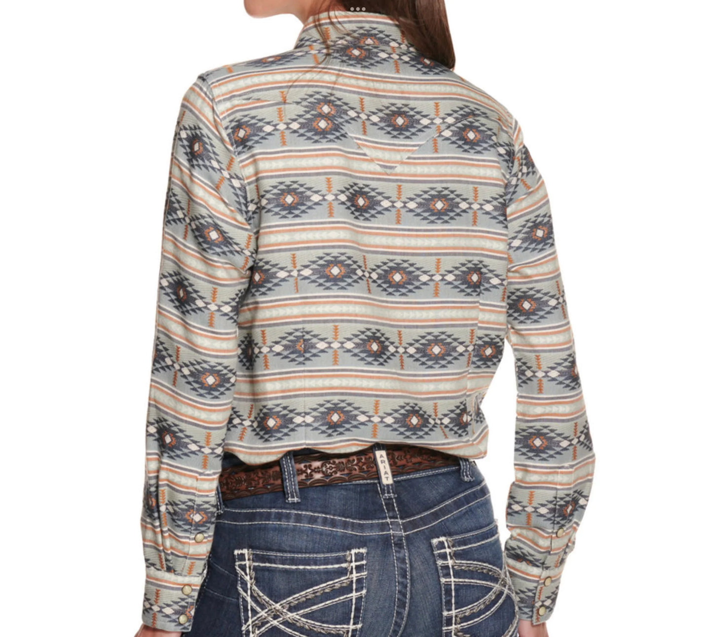 Ariat® Women's REAL Creekside Long Sleeve Snap Front Western Shirt