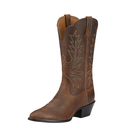 Ariat® Women's Heritage R-Toe Cowboy Boots