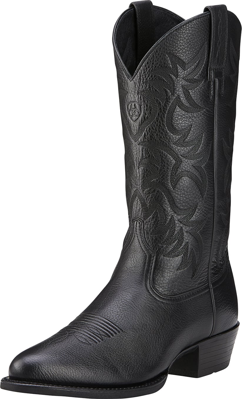 Ariat® Men's Heritage ATS R Toe Traditional Leather Western Boots ...