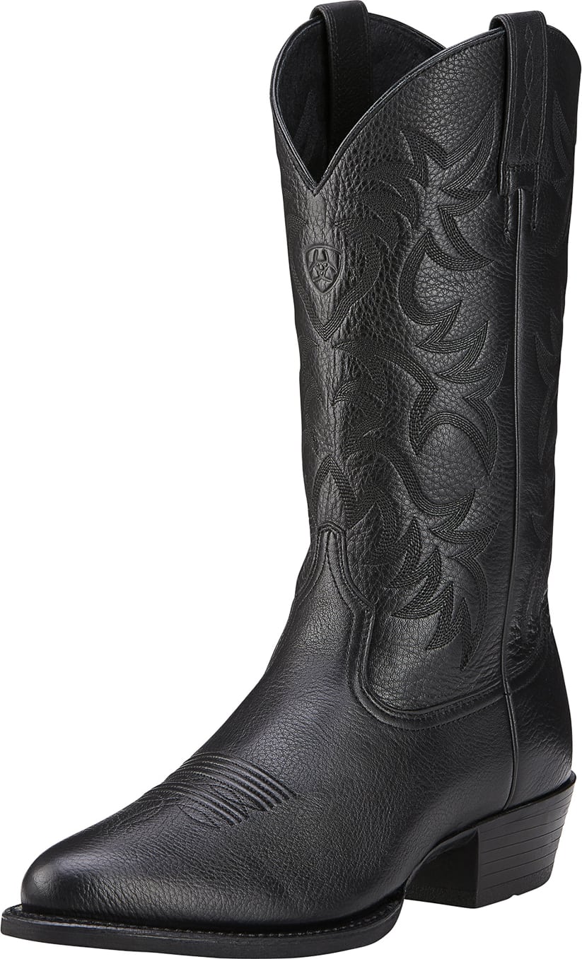 Ariat® Men's Heritage ATS R Toe Traditional Leather Western Boots