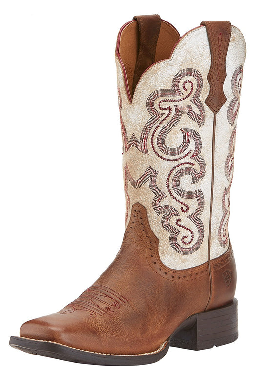Ariat® Women's Quickdraw Roper Cowboy Boots