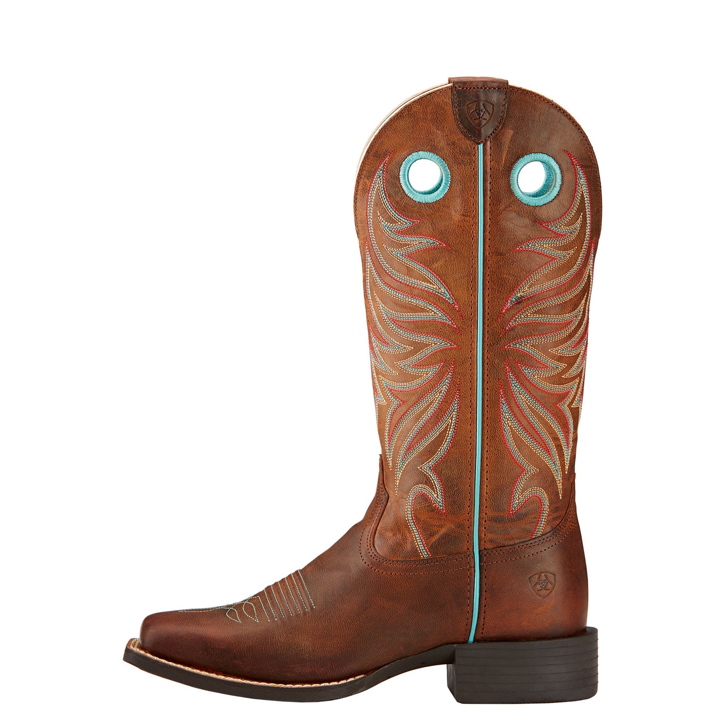 Ariat® Women's Round Up Ryder Square Toe Buckaroo Cowboy Boots