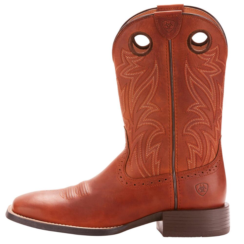 Ariat® Men's Sport Sidebet Roper Cowboy Boots