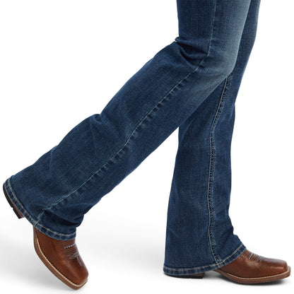 Ariat® Women's R.E.A.L. Maisie Mid Rise Boot Cut Denim Jeans