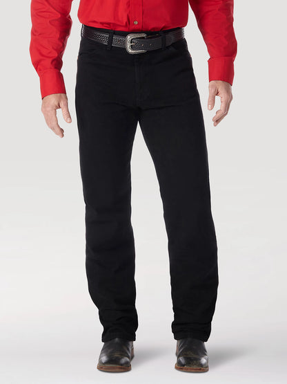 Wrangler® Men's Cowboy Cut 13MWZ Pre-Washed Denim Jeans - Black / Grey