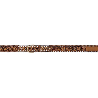 3-D® Men's Custom Name Leather Western Belt