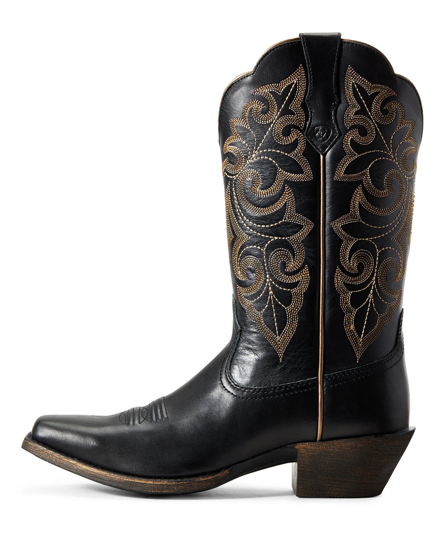 Ariat® Women's Black Round Up Western Square Toe Cowboy Boots
