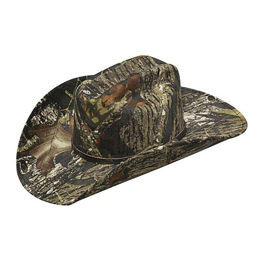 Twister® Mossy Oak™ Camo Cowboy Canvas Hat