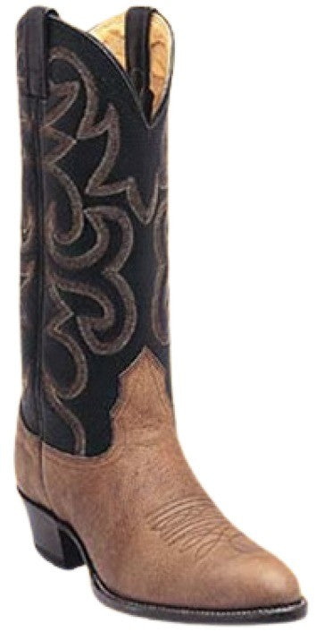 Nocona® Oily Toro Cowboy Boots - Black / Brown