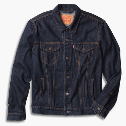 Levi's® Men's The Trucker Button Front Rinse Denim Jacket