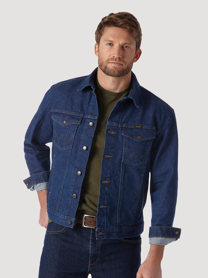 Wrangler® Men's Cowboy Cut® Unlined Prewashed Denim Jacket