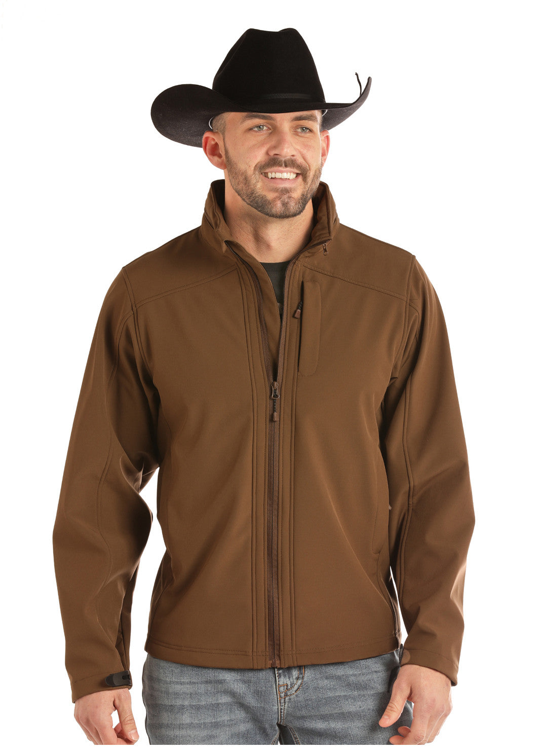 Powder River® Men's Performance Zip Front Softshell Jacket