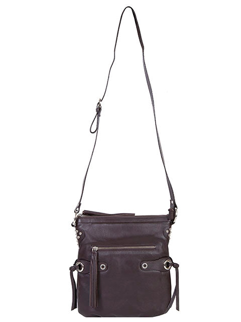 Scully® Women's Zip Top Leather Handbag