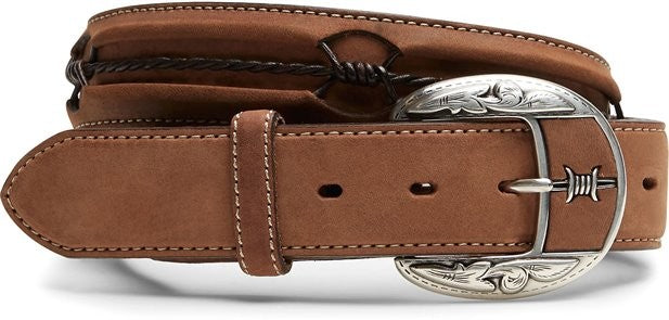 Justin® Men's Fenced In Leather Western Belt