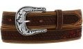 Justin® Men's Saddle Springs Tooled Leather Western Belt