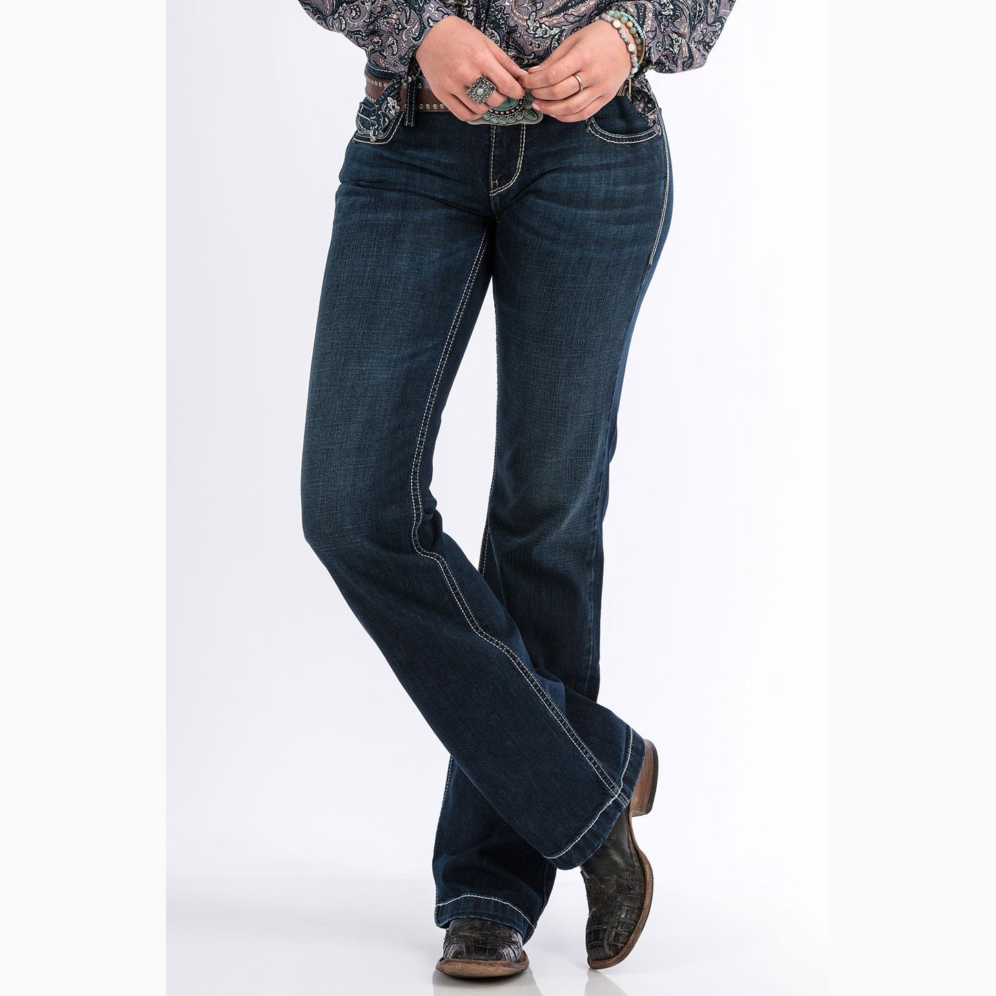 Cruel Girl® Women's Jayley Indigo Rinse Denim Jeans