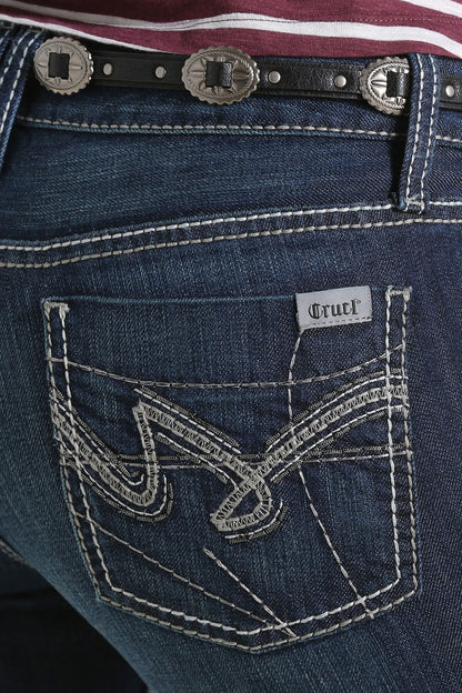 Cruel Girl® Women's Dark Rinse Abby Denim Jeans