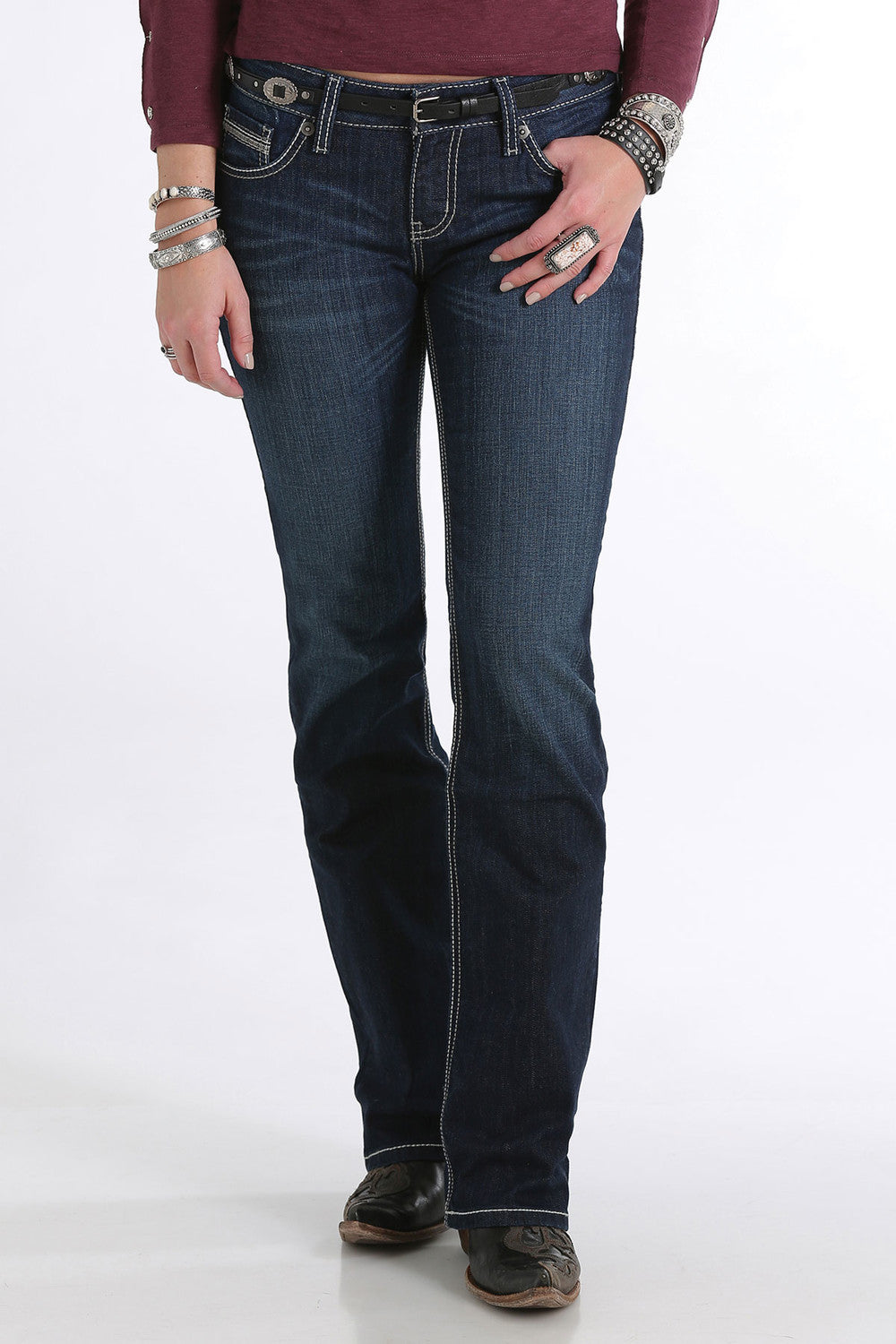Cruel Girl® Women's Dark Rinse Abby Denim Jeans