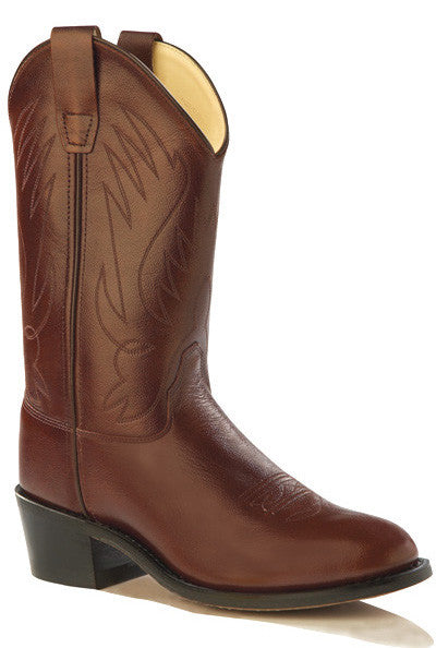 Jama Old West® Youth Rustic Cowboy Boots