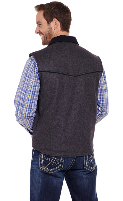 Cripple Creek® Men's Ranger Micro Wool Western Vest