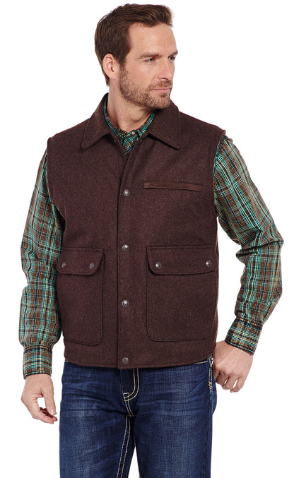 Cripple Creek® Men's Ranger Wool Western Vest