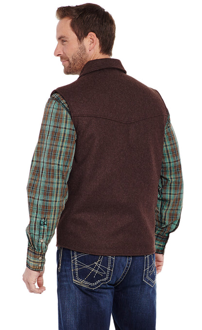 Cripple Creek® Men's Ranger Wool Western Vest