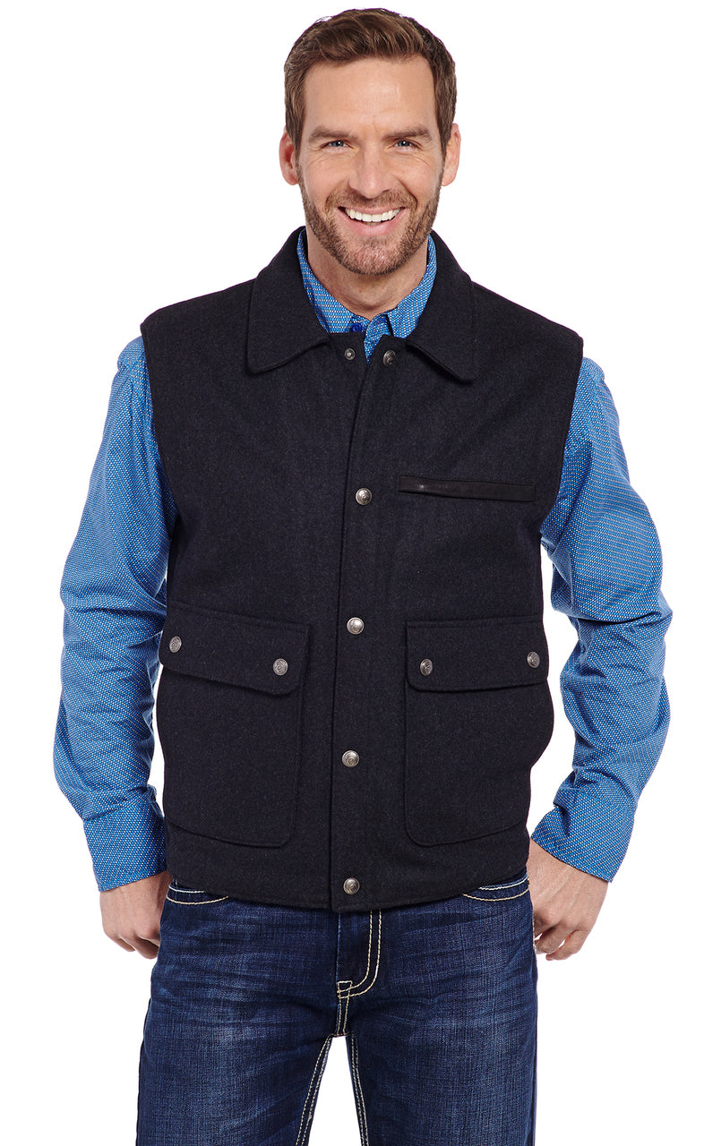 Cripple Creek® Men's Ranger Wool Western Vest